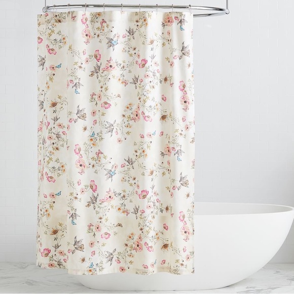 Pottery Barn Bath Pottery Barn Organic Cotton Shower Curtain Poshmark